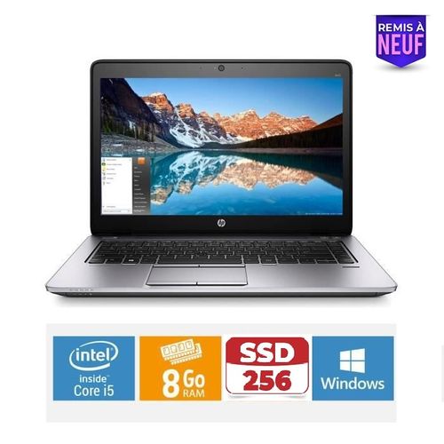 Hp EliteBook 840 14” G3 Core i5 6Th Grd 8Go DDR4-256 M.2 SSD -Remis a Neuf
 Fiche Technique et Prix au Maroc
