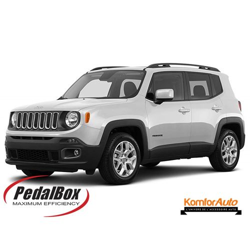 PedalBox pour  JEEP RENEGADE  (Le boitier pour Booster votre accélération)
 Fiche Technique et Prix au Maroc