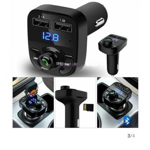Car Bluetooth MP3 Wirless Voiture Transmetteur radio FM
 Fiche Technique et Prix au Maroc