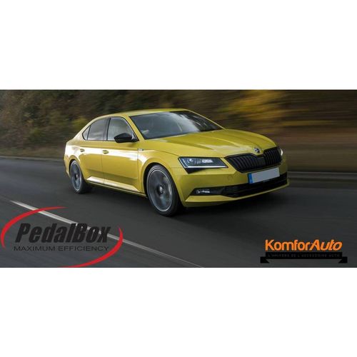 PedalBox pour SKODA SUPERB 2014+ (Le boitier pour Booster votre accélération)
 Fiche Technique et Prix au Maroc