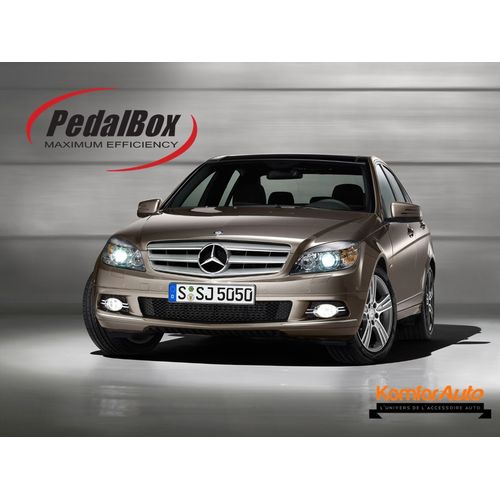 PedalBox pour  MERCEDES W204  (Le boitier pour Booster votre accélération)
 Fiche Technique et Prix au Maroc