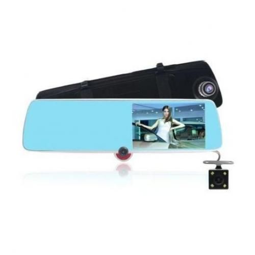 Dashcam - Rétroviseur Ecran Tactile 3 Caméra (Avant - Intérieur - Arrière)
 Fiche Technique et Prix au Maroc