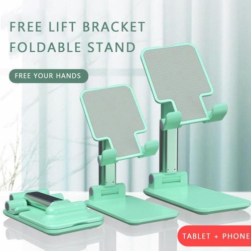 Support universel de support de téléphone portable de bureau réglable pliable
 Fiche Technique et Prix au Maroc