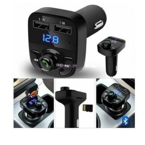 Car Bluetooth MP3 Wirless Voiture Transmetteur radio FM-noir-
 Fiche Technique et Prix au Maroc