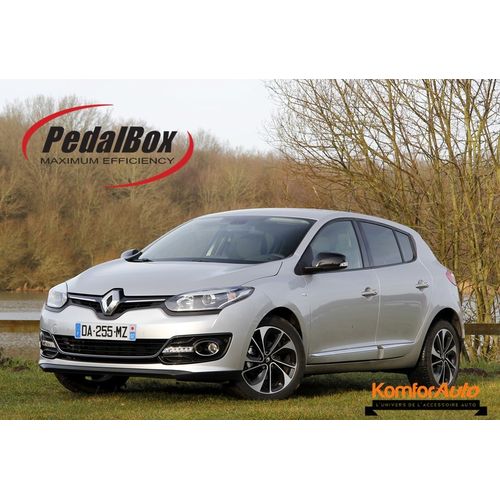 PedalBox pour  MEGANE 3  (Le boitier pour Booster votre accélération)
 Fiche Technique et Prix au Maroc