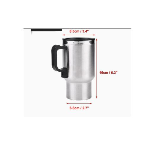 Tasse chauffante, bouilloire électrique de voiture en acier inoxydable 12v
 Fiche Technique et Prix au Maroc