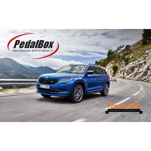 PedalBox pour SKODA KODIAQ 2018+ (Le boitier pour Booster votre accélération)
 Fiche Technique et Prix au Maroc