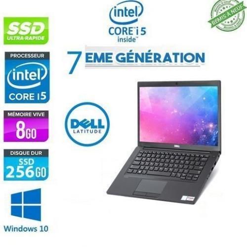 DELL PC PORTABLE Latitude 7280  i5- 7EME GENERATION 8Go 256Go SSD-REMIS A NEUF
 Fiche Technique et Prix au Maroc