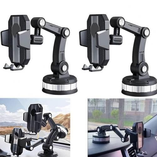 Support de téléphone portable à ventouse pour voiture 360°
 Fiche Technique et Prix au Maroc