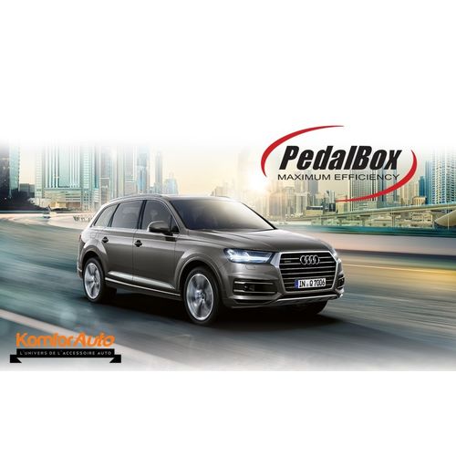 PedalBox pour AUDI Q7 NEW  (Le boitier pour Booster votre accélération)
 Fiche Technique et Prix au Maroc
