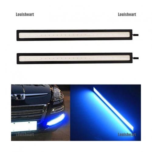 2 PCS de17 cm COB LED DRL Conduisant Feux Diurnes Bande 12 V ( bleu )
 Fiche Technique et Prix au Maroc