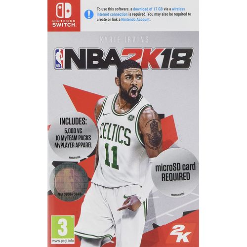 2k NBA 2K18 Nintendo Switch
 Fiche Technique et Prix au Maroc