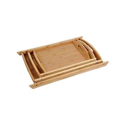 3 Plateaux en Bambou - Plateau Repas -Planche en Bois - Cuisine/Chambre/Salon
 Fiche Technique et Prix au Maroc