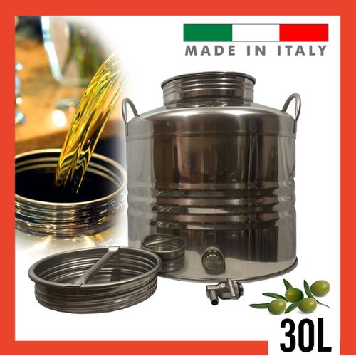 30L Citerne pour Huile en Acier Inoxydable avec un Robinet Gratuit
 Fiche Technique et Prix au Maroc