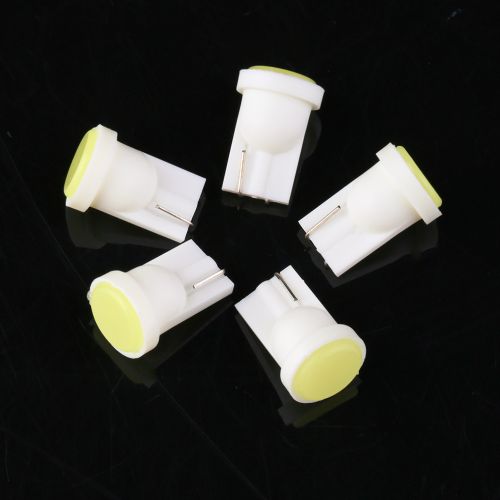 5Pcs LED 12v T10 COB 5W Wedge  Porte Instrument Side Ampoule Lampe Blanc
 Fiche Technique et Prix au Maroc