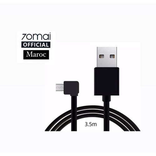 70mai Cable pour A800S A500S D06 D07 D08 M300 A400
 Fiche Technique et Prix au Maroc