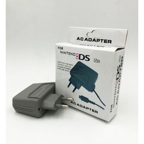 AC Adaptateur d'alimentation pour Nintendo DSLite
 Fiche Technique et Prix au Maroc