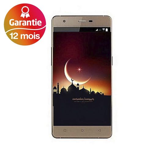Accent Pearl - 5" - 16 Go - 2Go - Android - Gold
 Fiche Technique et Prix au Maroc