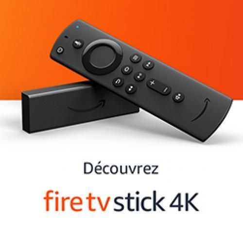 Amazon fire tv stick 4K Version Internationale 3ème génération with Alexa Voice Remote
 Fiche Technique et Prix au Maroc