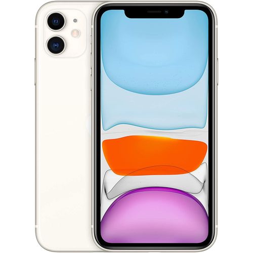 Apple iPhone 11 64GB Blanc 6,1" White A13 Bionic iOS Retina HD 4GB RAM Garantie 1 an
 Fiche Technique et Prix au Maroc