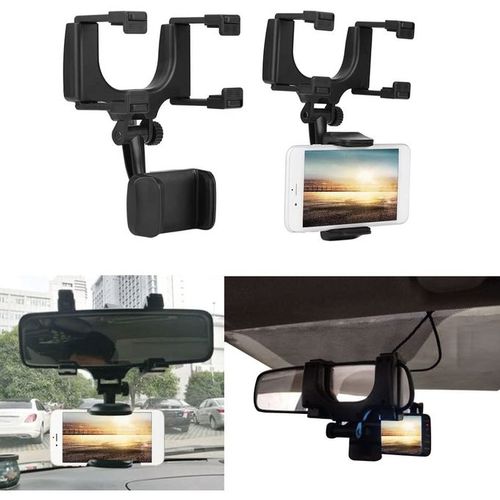 Auto Mont rétroviseur ..support de téléphone universel iPhone Samsung GPS ..
 Fiche Technique et Prix au Maroc