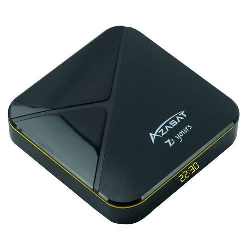 Aza Tech TV Box AZASAT Z1 YOURS Android 9.1 ULTRA HD WIFI 2.4/5G 2GB RAM
 Fiche Technique et Prix au Maroc