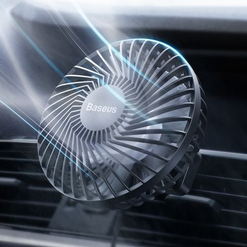 Baseus Ventilateur de refroidissement électrique de voiture, rotatif à 360 °
 Fiche Technique et Prix au Maroc
