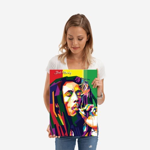 Bob Marley Poster décoration chambre ou salon moderne
 Fiche Technique et Prix au Maroc