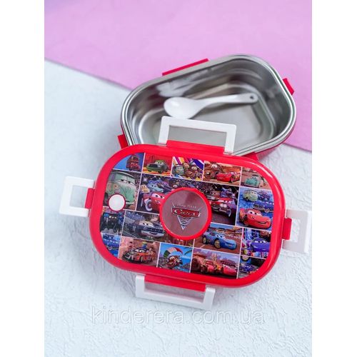 Boite à manger inox thermo pour enfants - CARS - lunch box for kids 700 ml
 Fiche Technique et Prix au Maroc