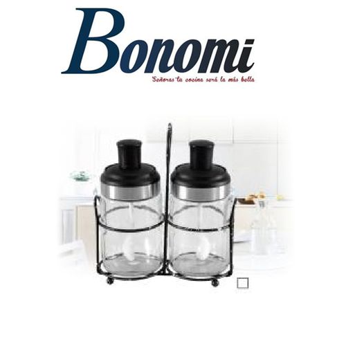 Bonomi Pot à miel et confiture Noir
 Fiche Technique et Prix au Maroc