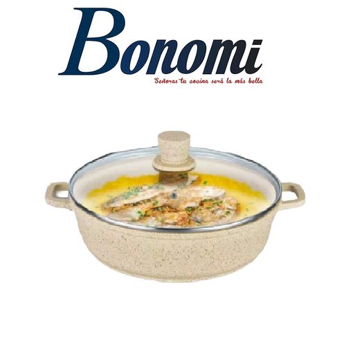 Bonomi Sauteuse en granit 32CM REF CR3201
 Fiche Technique et Prix au Maroc