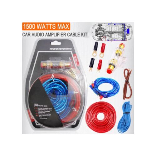 Cable amplificateur, câble d'alimentation , caisson de basses, haut-parleur, Kit Câbles Audio R-C-A Amplificateur de voiture
 Fiche Technique et Prix au Maroc