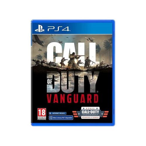 Call of Duty : Vanguard Jeu PS4 UPGRADABLE PS5
 Fiche Technique et Prix au Maroc