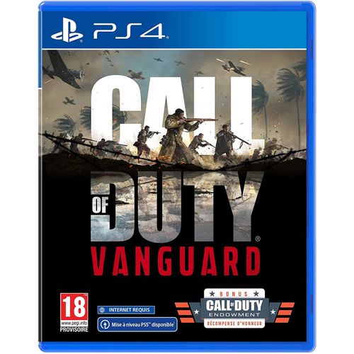 Call of Duty  Vanguard PS4
 Fiche Technique et Prix au Maroc