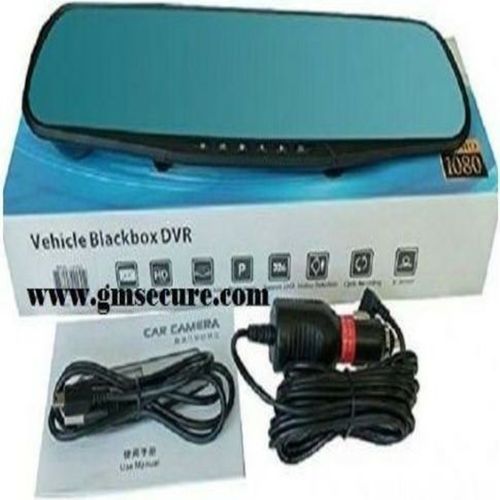 Caméra Voiture Rétroviseur Double Caméra 2IN 1 Avant et Arrière Black box DVR  Full HD 1080
 Fiche Technique et Prix au Maroc