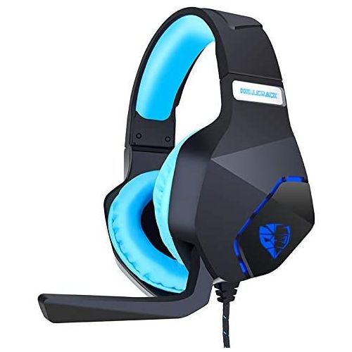 Casque stéréo de jeu HELLCRACK stéréo casque avec micro 3.5mm Plug Bass pour PS4
 Fiche Technique et Prix au Maroc