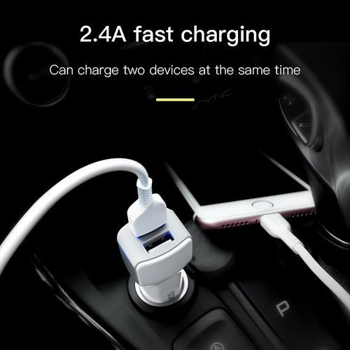 Chargeur  luky power `fast charger` avec deux ports pour tous les types de voitures sans emballage
 Fiche Technique et Prix au Maroc