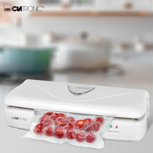 Clatronic Scelleuse Emballage sous vide avec Technologie D'aspiration
 Fiche Technique et Prix au Maroc