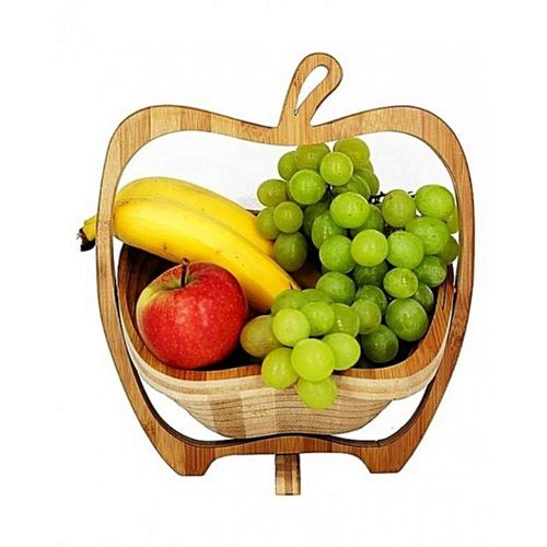 Corbeille à Fruits en Bois Décoratif Pliable 30cm
 Fiche Technique et Prix au Maroc