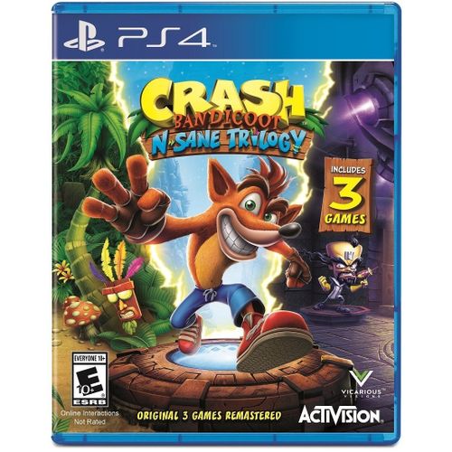 Crash Bandicoot N.Sane Trilogy PS4
 Fiche Technique et Prix au Maroc