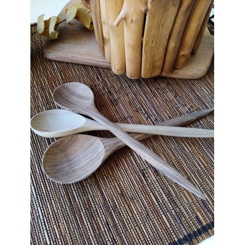 Cuillères en bois de noyer, couverts, art de table, bois; écologique, naturelle
 Fiche Technique et Prix au Maroc