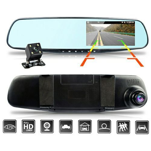 Dvr Rétroviseur DVR plus camera de recul FULL HD - Car Dashcam Blackbox DVR
 Fiche Technique et Prix au Maroc