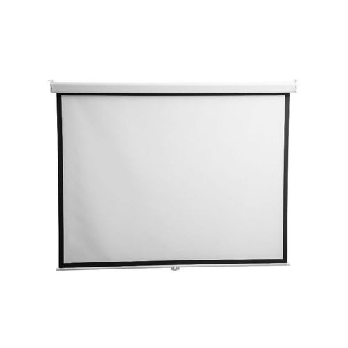 Ecran mural eyeplay de la grande marque  180 x 180 cm Fixe avec déroulement manuel
 Fiche Technique et Prix au Maroc