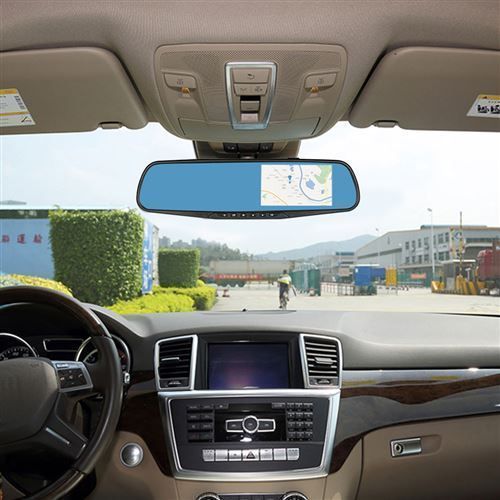 Enregistreur vidéo automatique de caméra de rétroviseur de voiture Full HD 1080P
 Fiche Technique et Prix au Maroc