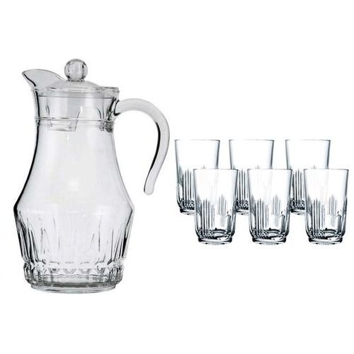 Ensemble Carafe & Verre Carafe 1.8 L + Lot de 6 Verres - 270 ml Made In France
 Fiche Technique et Prix au Maroc