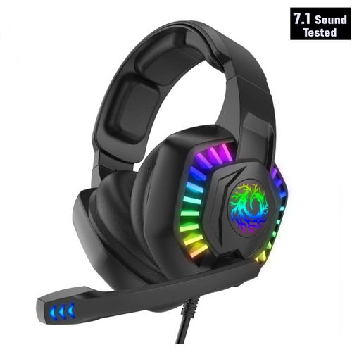 Esports Casque Gamer 7.1 Surround Son - casque de jeu PC USB
 Fiche Technique et Prix au Maroc