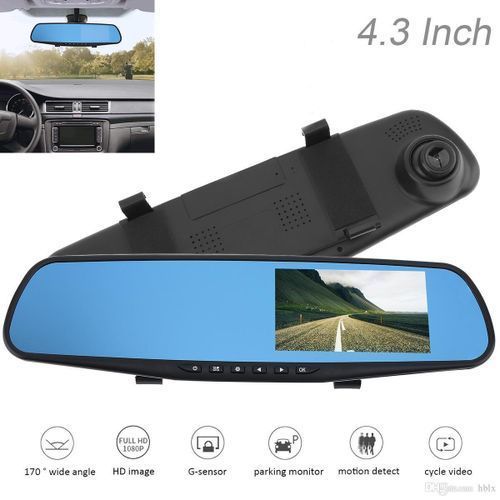 Full HD 1080P rétroviseur voiture Dvr caméra Dash Cam enregistreur vidéo caméscope Auto registraire
 Fiche Technique et Prix au Maroc