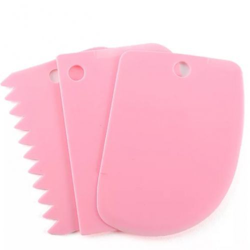 Gâteau grattoir plastique 3 pièces/ensemble pâte gâteau Fondant
 Fiche Technique et Prix au Maroc