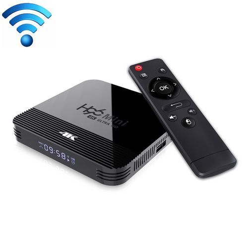 H96 MINI  4K UHD Smart TV Box , Android 9.0  2GB+16GB, Support WiFi & BT & AV & HDMI & Ethernet
 Fiche Technique et Prix au Maroc