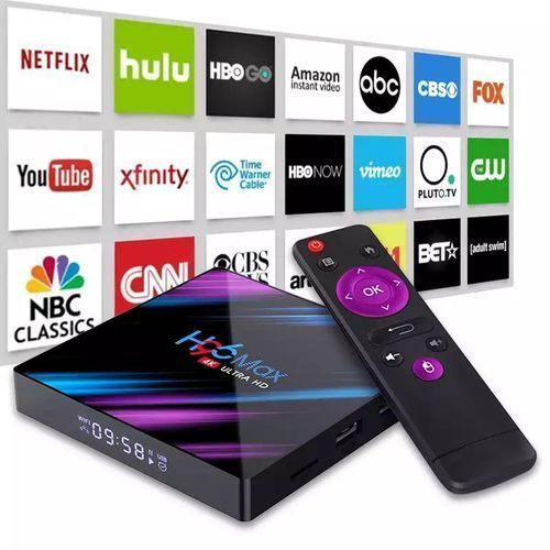 H96 TV Box Max Android  9.0  Rockchip RK3318 4GB RAM 64 GB ROM  H.265 4K
 Fiche Technique et Prix au Maroc